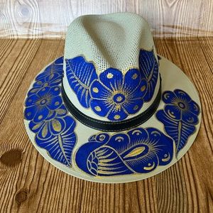 Mexican Hand painted Women’s hat